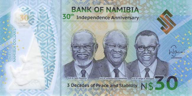 Namibia p18 30 Dollar